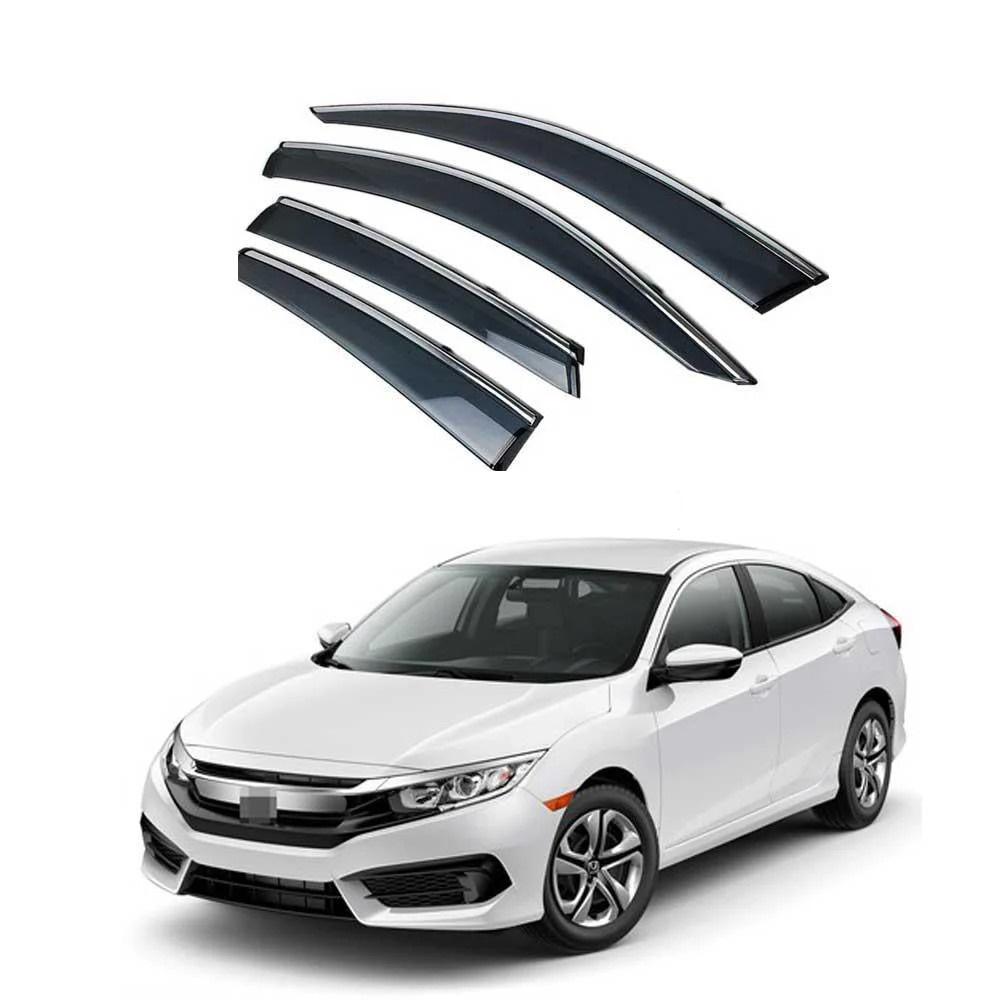 AIR PRESS CIVIC X 2018-2021 CHROME WITH CLIP FITTING