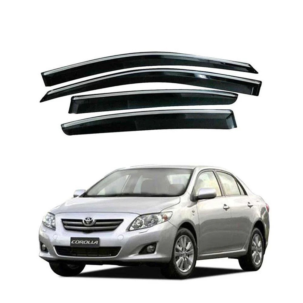 AIR PRESS COROLLA 2009-2014 CHROME WITH CLIP FITTING