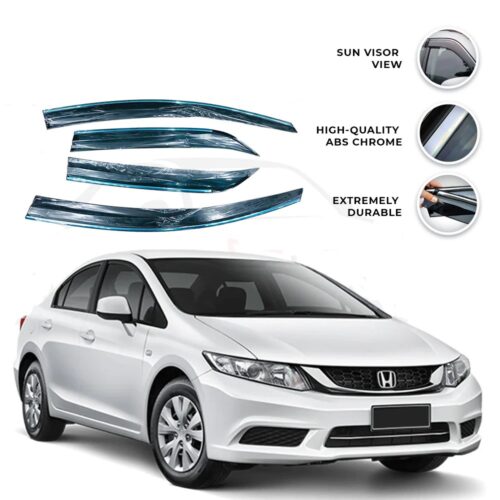 AIR PRESS CIVIC REBIRTH 2013-2017 CHROME WITH CLIP FITTING